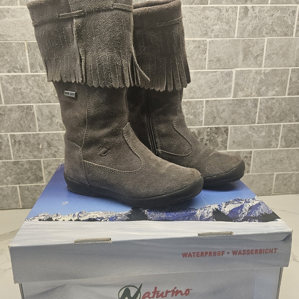 Naturino Tarnova Velour Rainstep Boot
